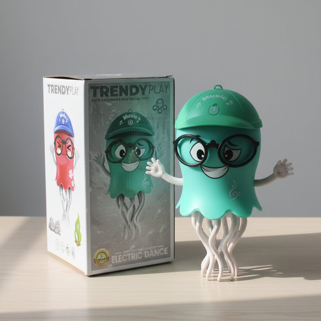 Dancing Jellyfish Toy with Music & LED Lights