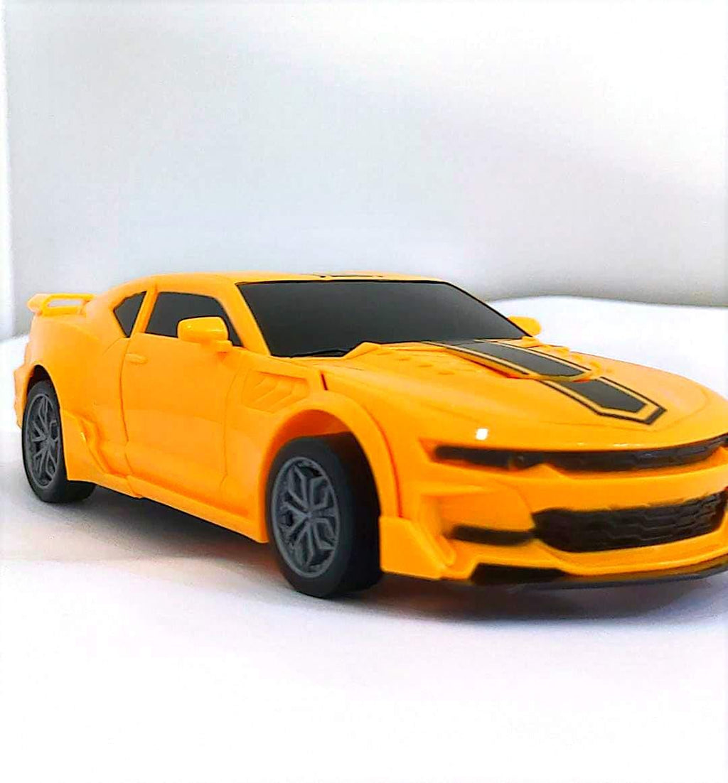 2-in-1 RC Transforming Robot Car with Remote Control